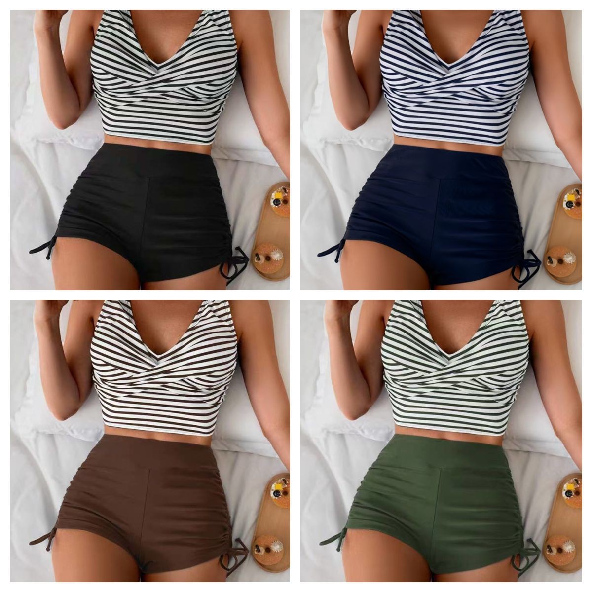 Women Swimwear Bikini Crop Top - đánh giá và giá Womens Suit