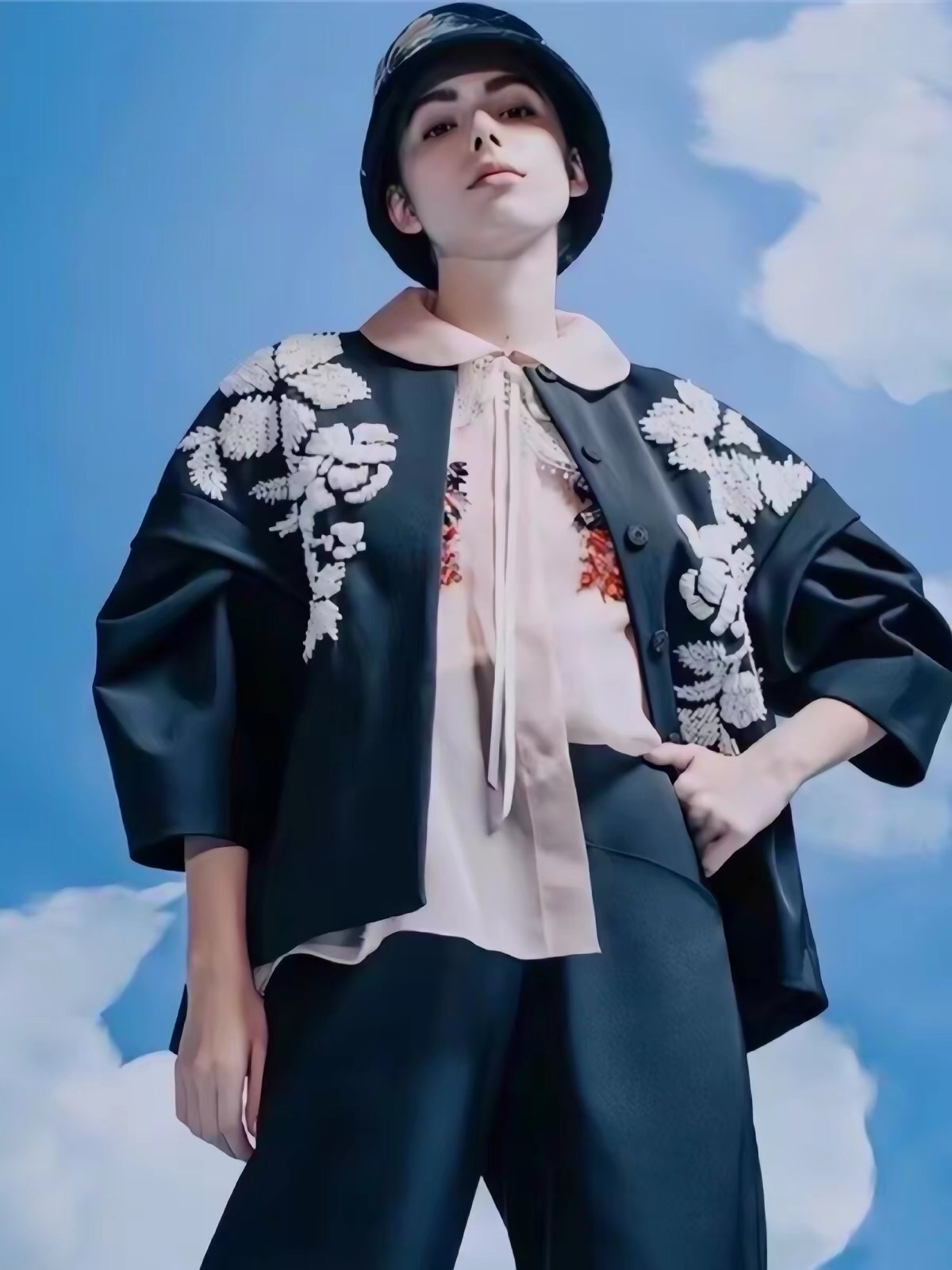 Haute Couture 3D Flower Silk B - đánh giá và giá Womens Blazer