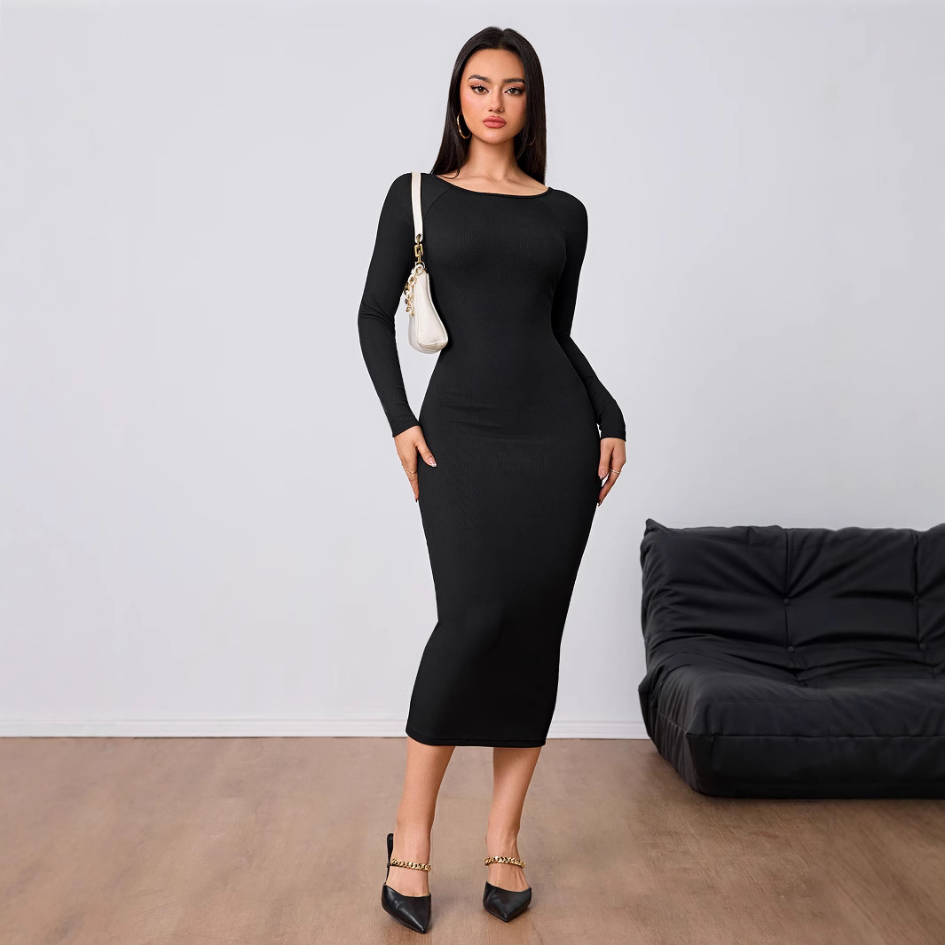 Women Fashion Simple Dress Spr - đánh giá và giá Midi Dress