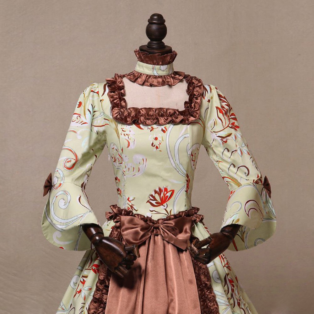Printed Patchwork Dress Flared - đánh giá và giá Evening Gown
