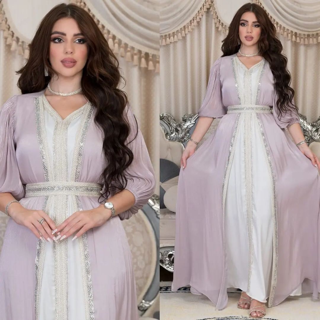 Lavender Sequin Dress V Neck P - đánh giá và giá Formal Dress